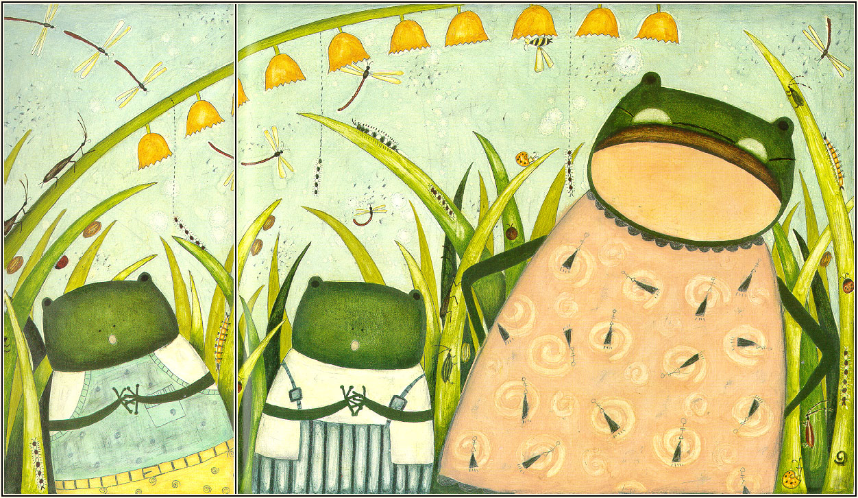 The Green Frogs (10),绘本,绘本故事,绘本阅读,故事书,童书,图画书,课外阅读